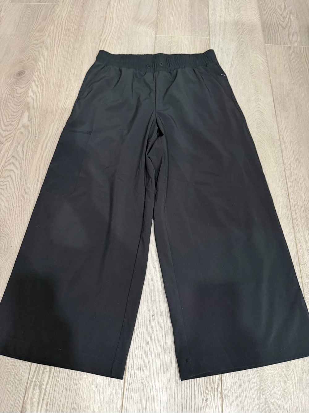 Talbots Black Wide-Leg Men's Dress Pants